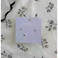 ราคา Winterwinter Jewelry Silver925 : เครื่องประดับเงินแท้ เงินแท้925 ต่างหูเงิน ต่างหู set (1732046274892104794)
