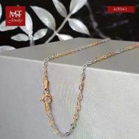 ราคา MT สร้อยคอเงินแท้ ดีไซน์ 3 กษัตริย์ โซ่เรือ ตัดลาย กว้าง 2 มม 16 นิ้ว (sct041) MT Jewelry มณีธารา แนะนำ (1731914892647237225)