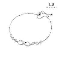 ราคา jewelry สร้อยข้อมือแพลทินัม สร้อยข้อมือผู้หญิง สร้อยข้อมืออินฟินิตี้ ของขวัญคู่ สร้อยข้อมือแฟชั่น b2302 (1731962690695693941)