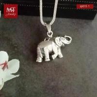 ราคา MT จี้เงินแท้ รูปช้าง (ไม่รวมสร้อย) Elephant Pendant (sp015-1) MT Jewelry มณีธารา สินค้าดี (1731769393563993430)