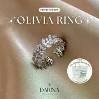 ราคา Olivia Ring แหวน Darina Jewelry DRR0003 พร้อมกล่องเครื่องประดับ เขียนการ์ดได้ (1729578792464648233)