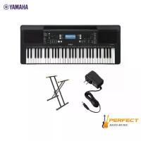 ราคา Yamaha PSR-E463 Portable Keyboard คีย์บอร์ดไฟฟ้ายามาฮ่า รุ่น PSR-E463 แถมขาตั้ง (1729742410383199217)