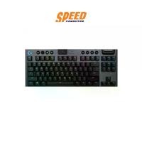 ราคา LOGITECH GAMING KEYBOARD (คีย์บอร์ดเกมมิ่ง) G913 TKL LIGHTSPEED WIRELESS CLICKY RGB : By Speed Computer (1729619745767262408)