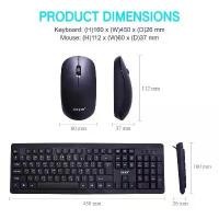 ราคา OKer (2in1) คิย์บอร์ด+เมาส์ไร้สาย ข Keyboard+Mouse Wireless OKER รุ่น iK -7500.รุ่นK-913.รุ่นK788เงืยบเสียง (1731931863881778923)
