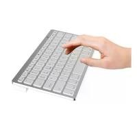 ราคา COD Keyboard Bluetooth (สีขาว) แป้นพิมพ์บลูทูธไร้สาย คีย์บอร์ดบลูทูธ ภาษาไทย Wireless Keyboard (1731673749399045325)