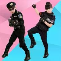 ราคา [จัดส่งทันที] 【ชุดแฟนซีสำหรับเด็ก】จัดส่งจากกรุงเทพ ชุดอาชีพเด็ก ชุดตำรวจเด็ก ชุดเล่นตำรวจ ใส่ได้ทั้งชายและหญิงpolice costume kidsชุดตำรวจผู้ชาย (1732193431341139146)