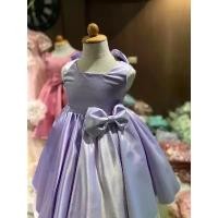 ราคา PD1 พร้อมส่งชุดเดรสเจ้าหญิงเด็ก ชุดราตรีเด็กออกงานสีม่วงพาสเทล Purple Kids Children Girls Gala Formal Dress สินค้าดี (1732091532741084486)