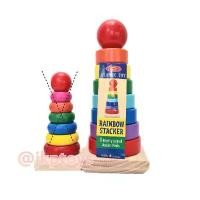 ราคา ️Todds & Kids Toys ของเล่นไม้เสริมพัฒนาการ วงเเหวนสวมหลัก (รุ่นใหญ่) (1731279889676011330)