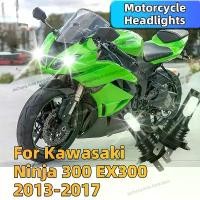 ราคา หลอดไฟ LED H4 สำหรับรถจักรยานยนต์, 2 ชิ้น, 45w, อัพเกรด Moto Lamp, เหมาะสำหรับ Kawasaki Ninja 300 EX300 ปี 2013 2014 2015 2016 2017 (1731923378918557527)