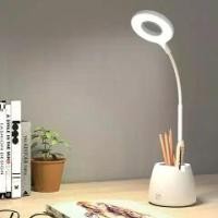 ราคา Lamp โคมไฟตั้งโต๊ะพับเก็บได้ ชาร์จUSB ไฟ LED โคมไฟตั้งโต๊ะ ม้วนงอได้ (1729437152365677327)