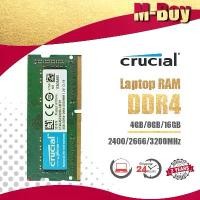 ราคา 【สินค้าเฉพาะจุด】Crucial 4GB/8GB/16GB Laptop RAM DDR4 2400MHZ 2666MHZ 3200MHZ SODIMM memory for notebooks ถูกมาก !!! (1731962900583449658)