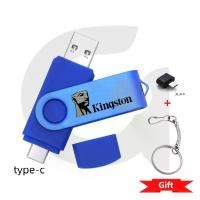 ราคา Kingston Type-c Thumb Drive Secure Data Transfer Usb Stick High-speed 2-in-1 Flash 8GB 16GB 32GB 64GB 128GB 2TB Rotatable Design Ideal for Phones Tablets Laptop (1731965247647353727)