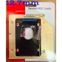 ราคา Second HDD Caddy 12.7mm SATA SSD Hard Drive for Laptop CD / DVD-ROM Optical Bay สีทอง คลังสินค้า (1731851969472857149)