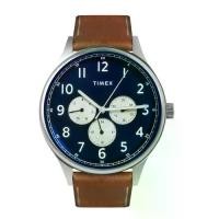 ราคา Timex TW00NTD57E Discoverer Brown Leather Analog Quartz Watch For Men 43mm. (1730350724063202067)