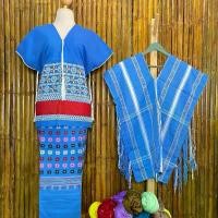 ราคา ชุดแม่บ้านกะเหรี่ยงทอมือคู่กับเสื้อผู้ชาย แฟชั่นกะเหรี่ยง เสื้อกะเหรี่ยงทอมือ Karen Women Men KarenShop By-Delta17shop Clothing Lady Girl ผู้หญิง (D8) (1731150834096507520)