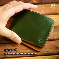 ราคา กระเป๋าสตางค์หนังแท้ใบสั้นแบบพับ รุ่น Real men กระเป๋าสตางค์แบบสั้น (1729591269386193333)