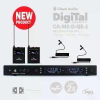 ราคา Clean Audio : CA-M2-D-QE-2 : PRESENTATION SET UHF DigiTal Wireless Micrphone Microphone (1730291563593697896)