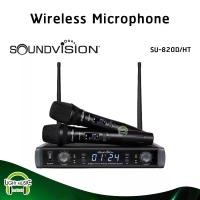 ราคา Wireless Microphone Soundvision SU-820D/HT มือถือ 2 ตัว 2 เสา UHF 697.3-702.7 MHz ไมค์ลอย ไมค์ไร้สาย ไมโครโฟนไร้สาย (1732303532008836093)