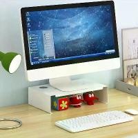 ราคา oqkshop033 【ในสต็อก】Monitor Stand ชั้นวางคอมพิวเตอร์ กำลังการผลิตไฟฟ้า 20kg ที่ใส่โน้ตบุ๊ค วัสดุเหล็กหนา การประกัน หนึ่งปี ลูกกลิ้งเก็บขน บรีสเอกเซล ขวดโค้ก5ลิตร กระดาษทิชชู่ เช (1732099473862461706)