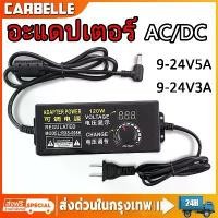 ราคา อะแดปเตอร์AC DC Adapter 24V 5A/24V 3A สายชาร์จไฟ Monitor Adapter adapterหม้อแปลงไฟปรับโวลท์ได้ จัดส่งฟรี กทม (1731711096337827000)