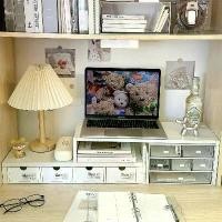 ราคา Computer Monitor Stand, Computer Desk, Computer Holder, Increase Monitor Height, Drawer Set, Computer Stand (1731761373500901048)