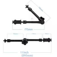 ราคา 11inch Adjustable Magic Friction Arm for DSLR Rig LCD Monitor LED Flash Light (1729692183950624910)