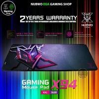 ราคา GAMING NUBWO X94 GAMING MOUSE PAD XXL แผ่นรองเมาส์ ขนาดใหญ่ พิเศษ 900X400 มม. หนา 3 มม. เหมาะกับการเล่นเกม #X 94 สินค้าที่ขายดีที่สุดของเดือนนี้ (1732193888983942448)