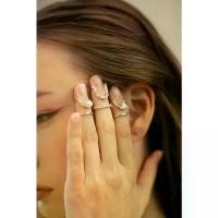 ราคา ของแท้ 100% SWAN - Pearl Nail แหวนประดับเล็บเงินแท้ ปรับไซส์เองได้ ฝังมุกแท้ มุกน้ำจืด (1732032900452812388)