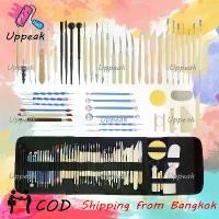ราคา เครื่องมือเครื่องปั้นดินเผา Polymer Pottery Clay Sculpting Modelling Sit Nail Dotting Tools 52ชิ้น (1729993494679947965)