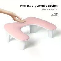 ราคา Arm Rest Pillow for Two Hands Nail Art Hand Pillow Portable Removable Stand Tilt Design Manicure Hand Pillow Rests Nail Tools ทําเล็บ (1732183331678750206)