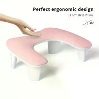 ราคา Arm Rest Pillow for Two Hands Nail Art Hand Pillow Portable Removable Stand Tilt Design Manicure Hand Pillow Rests Nail Tools (1731112268538743504)
