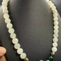 ราคา Moon stone and with multi stone beautiful necklace สร้อยคอหินพระจันทร์และหินหลากสี (1732137362873682185)