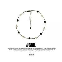 ราคา EMAU- Gail the Mixed of Agate and White Stones Necklace สร้อยหินอาเกตและหินขาว มีบริการเก็บปลายทาง (1732194152432174819)