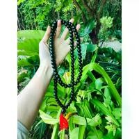 ราคา สร้อยคอประคำ เนื้อมวลสารแร่เหล็กน้ำพี้ 108 เม็ดสร้อยคอ Necklace (1732210229097236546)