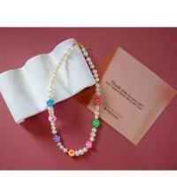 ราคา สินค้าพร้อมส่ง Match me - Flower necklace สร้อยมุกน้ำจืด สร้อยคอแฟชั่น ไปทะเล ขายดี (1732001979568325794)
