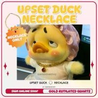 ราคา UPSET DUCK NECKLACE สร้อยคอน้องเป็ดง่วง หินไหมทอง 4 มม. ประดับจี้เพทาย สีแดง by siamonlineshop (1730944858976651509)