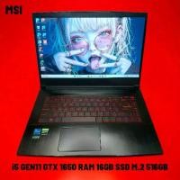 ราคา Notebook(โน๊ตบุ้ค) Msi Gaming i5 GEN11 GTX 1650 MAX-Q บอร์ดี้ใหม่เอี่ยม เครื่องพร้อมใช้งาน (1732148244514310105)