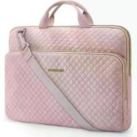 ราคา กระเป๋าใส่โน๊ตบุ๊ค BAGSMART ขนาด 15.6 นิ้ว เข้ากันได้กับ MacBook Pro 16 นิ้วและ 15.6 นิ้ว เหมาะสำหรับ HP, Dell, Acer Aspire, Asus Notebook, กระเป๋าใส่แล็ปท็อปน้ำหนักเบา สำหรับผู้ (1732070009825560191)