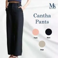 ราคา causedg Miss office กางเกงทรงกระบอกตรงซิปหน้า (MP-136) ที่จัดส่งฟรี กทม (1731231824743007925)