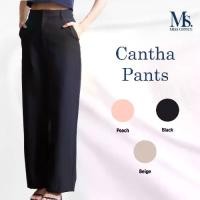 ราคา Miss office กางเกงทรงกระบอกตรงซิปหน้า (MP-136) (1731974650381175061)