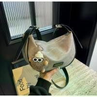 ราคา กระเป๋าสะพายข้าง หนังนิ่ม คุณภาพสูง ลำลอง และอเนกประสงค์ กระเป๋าสะพายไหล่เดียว มาใหม่ office bag กระเป๋า ทรง หมอน ทรงเกี๊ยว (1732180562449302935)