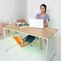 ราคา เปลพักเท้า เปลวางเท้า สำหรับพักเท้าเพื่อการพักผ่อน หรือผ่อนคลายขณะทำงาน ใช้ใน office หรือที่บ้าน โดยผูกไว้ใต้โต๊ะ (1729855710407591988)