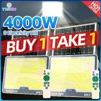 ราคา Certified products⚡ซื้อ 1 แถม 1⚡ YISON ไฟโซล่าเซลล์1000wของแท้ solar light outdoor 1000w 2000w 3000w IP67 ไฟโซล่าเซลล์ ค่าไฟ 0 บาท ตลอดปี (1731769054239098096)