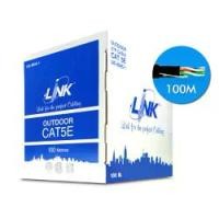 ราคา สายแลน CAT 5E UTP LINK US-9045-1 OUTDOOR 100 M. (1729601218881358808)