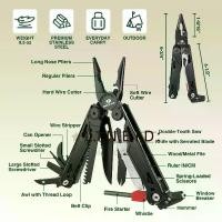 ราคา multi Tools Outdoor Pocket Mini Portable Tools คีมอเนกประสงค์ (1731549630943430570)