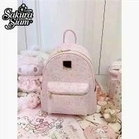 ราคา กระเป๋าเป้ Hello Kitty สีชมพู ฤดูร้อน 2566 กระเป๋าเดินทางมินิมีสไตล์สำหรับผู้หญิง กระเป๋านักเรียนขนาดเล็กสุดหรู กระเป๋า outdoor (1732029918960321702)