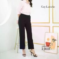 ราคา Guy Laroche woman's work pants Super B Bootcut กางเกงทำงานผู้หญิง ขาม้า สีดำ G9R3BL (1731758034263050544)