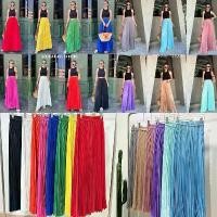 ราคา กางเกงอัดพลีทขายาว เอวสม๊อค ทรงปลายบาน pleated pants สินค้าขายดี (1732169577975350273)