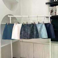 ราคา NORRA Skirt Pants กระโปรงสั้นรอบทรงเอผ้ายีนส์สีพื้นพร้อมส่ง (1731958201751012365)