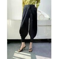 ราคา Peatbynisa A495 กางเกงอัดพลีท เนื้อผ้าPolyester100% Pants Women ผู้หญิง Lady (1730714709373585674)